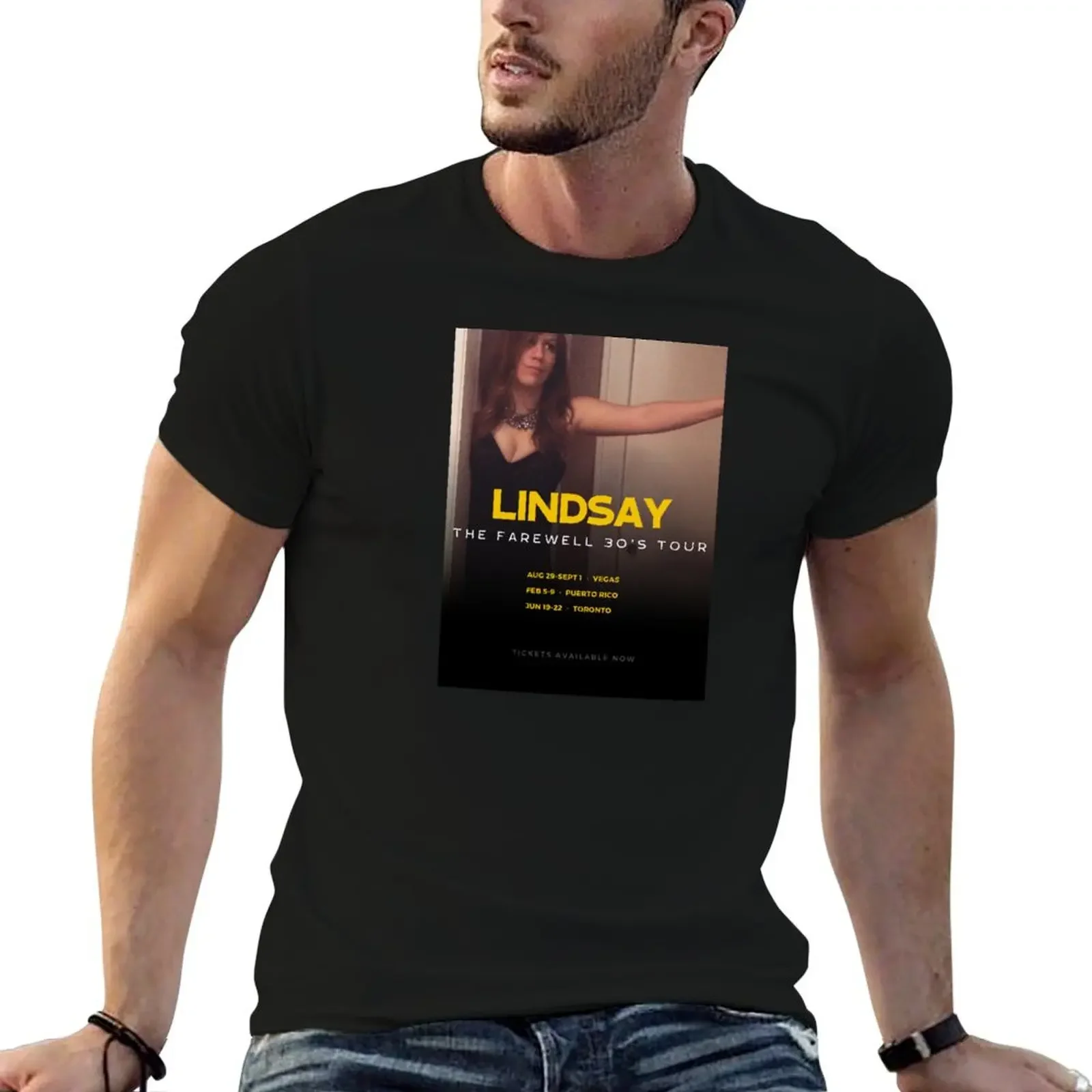 LINDSAY: The Farewell 30's Tour T-Shirt oversizeds Man t-shirt mens funny t shirts
LINDSAY: The Farewell 30's Tour T-Shirt oversizeds Man t-shirt mens funny t shirts
