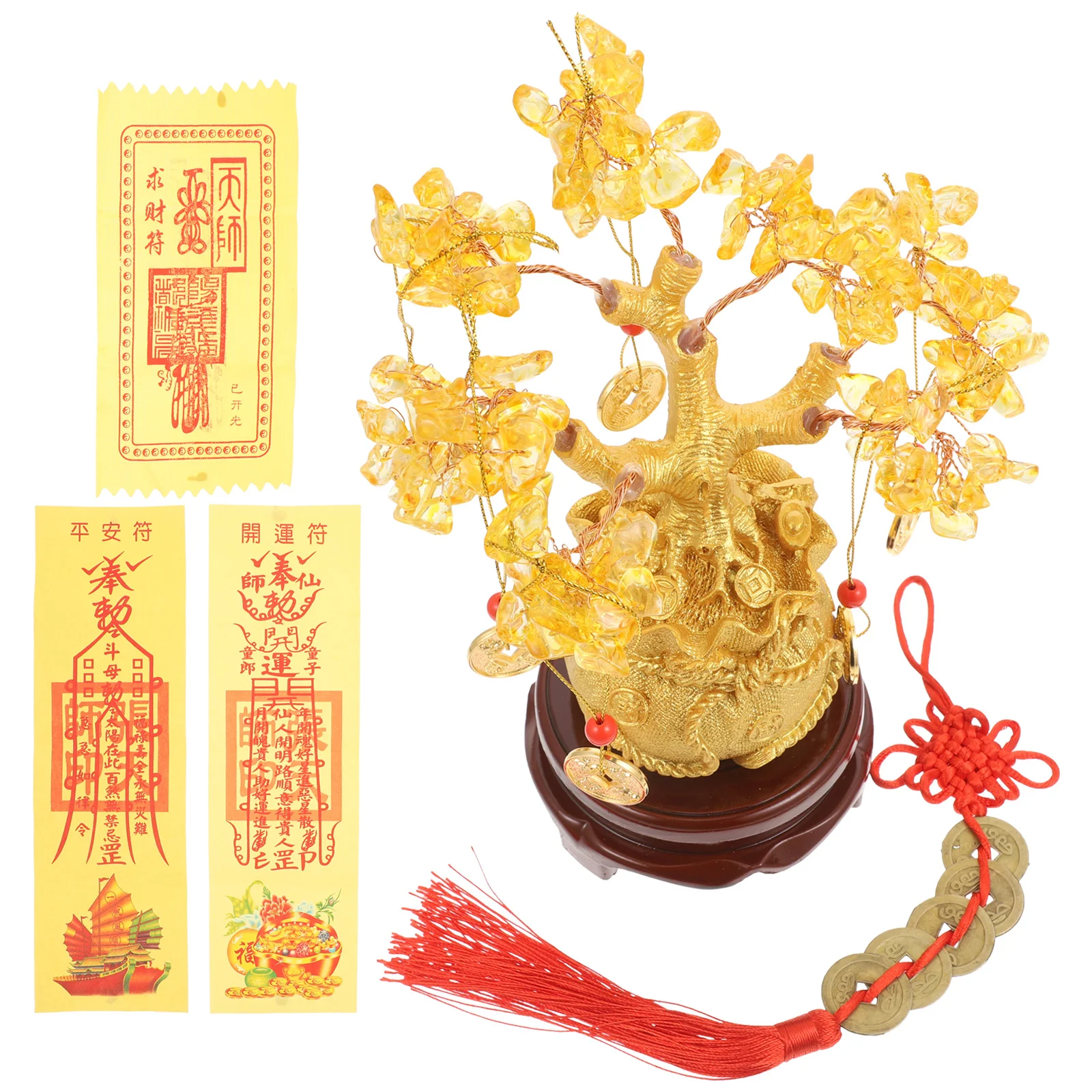 Money Tree Plant Indoor Decoration Crystal Desktop Ornament Rich Ornaments Wooden
Money Tree Plant Indoor Decoration Crystal Desktop Ornament Rich Ornaments Wooden