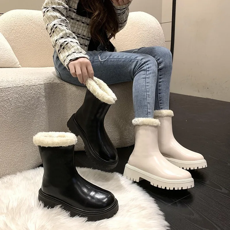 Women's Winter Knee High Boots Fur Lined Slim Fit Chunky Heel Warm Snow Boots Casual Shoes Comfortable and Warm Women's Shoes
Women's Winter Knee High Boots Fur Lined Slim Fit Chunky Heel Warm Snow Boots Casual Shoes Comfortable and Warm Women's Shoes