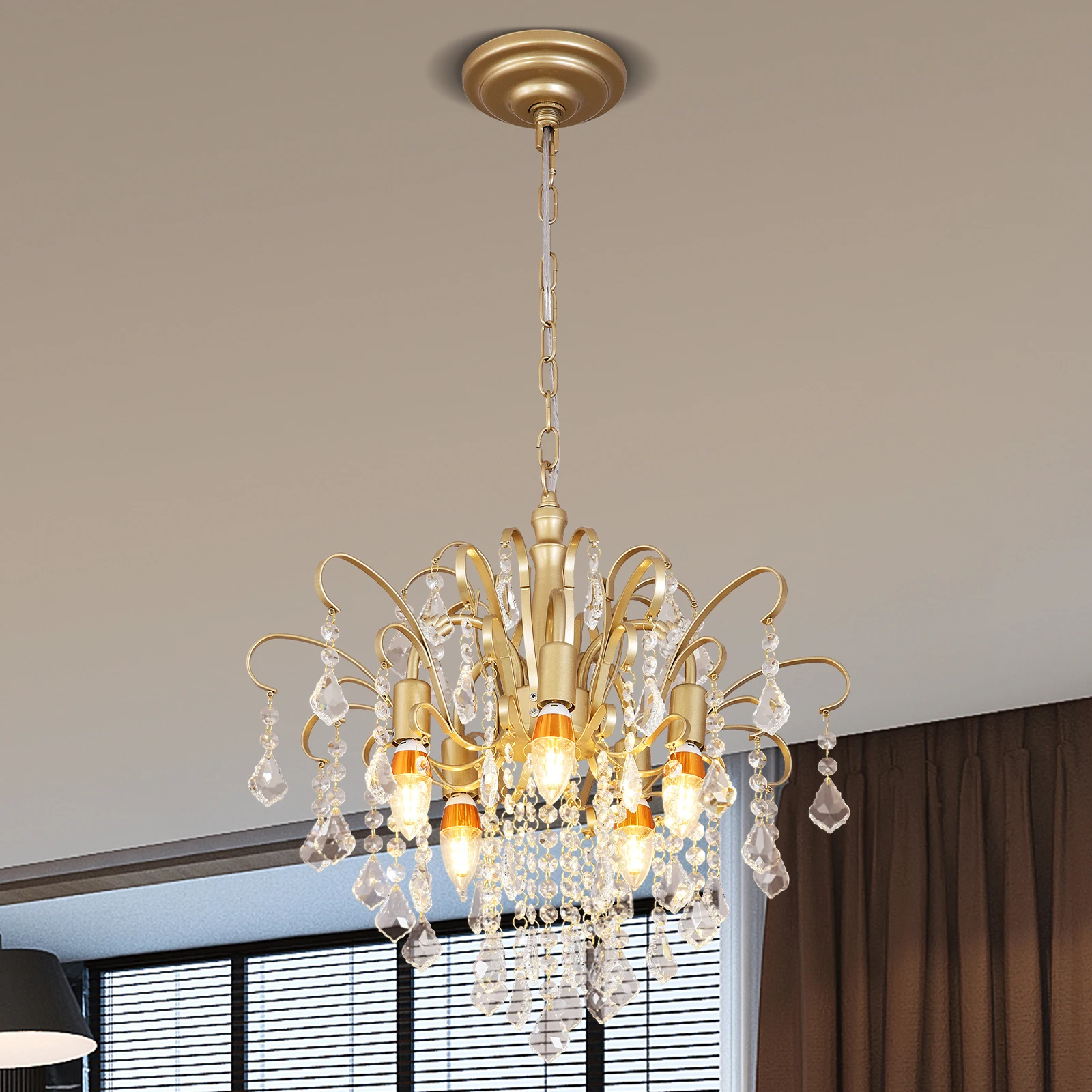 European Pendan Light Ceiling Lamp Retro Home Hotel Decor LED Modern Chandelier Lustre Indoor Bedroom Fixture Living Dining Room
European Pendan Light Ceiling Lamp Retro Home Hotel Decor LED Modern Chandelier Lustre Indoor Bedroom Fixture Living Dining Room
