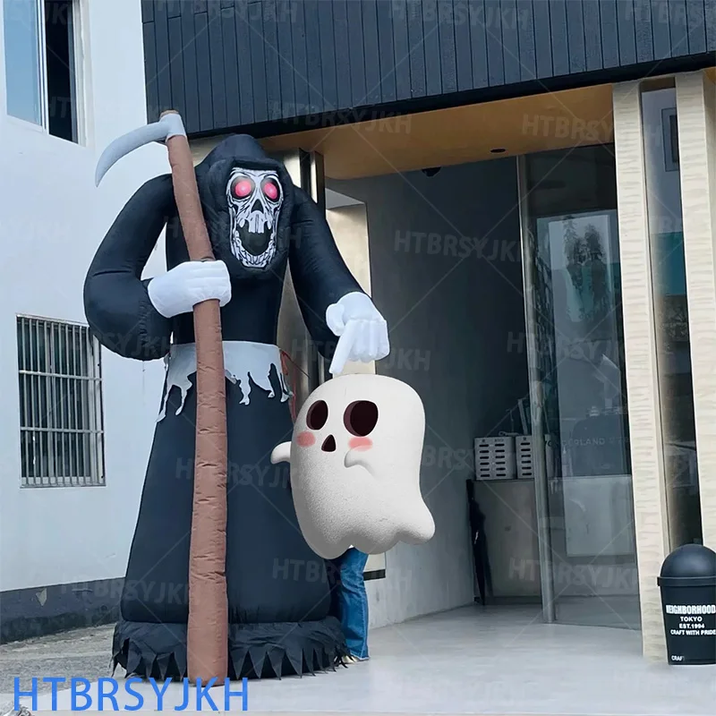 Inflatable Death Scythe Reaper model inflatable Halloween skull model scene props
Inflatable Death Scythe Reaper model inflatable Halloween skull model scene props