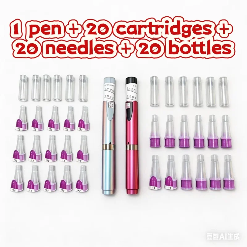 3ml Empty Cartridge Insulin Pen Set, Individually Wrapped, Compatible with Lilly Pens, Daily Wellness Accessory
3ml Empty Cartridge Insulin Pen Set, Individually Wrapped, Compatible with Lilly Pens, Daily Wellness Accessory