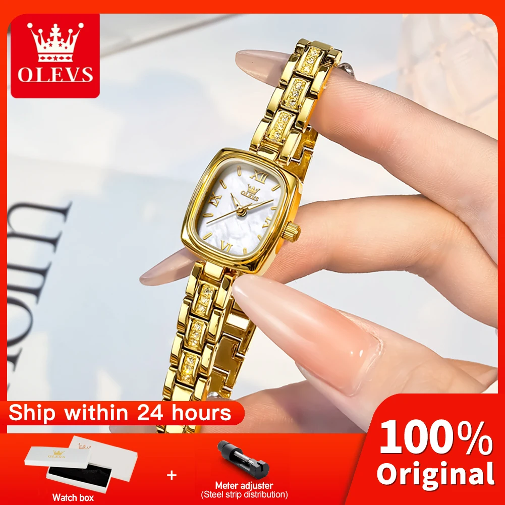 OLEVS 3695, женские часы, элегантные оригинальные кварцевые часы Tonneau, часы из нержавеющей стали с бриллиантами для женщин, квадратные часы Reloj Mujer
OLEVS 3695, женские часы, элегантные оригинальные кварцевые часы Tonneau, часы из нержавеющей стали с бриллиантами для женщин, квадратные часы Reloj Mujer