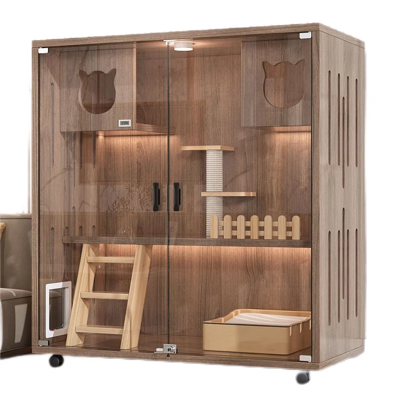 pet cages&houses multi function cat cage large pet furniture solid wood cat villa
pet cages&houses multi function cat cage large pet furniture solid wood cat villa