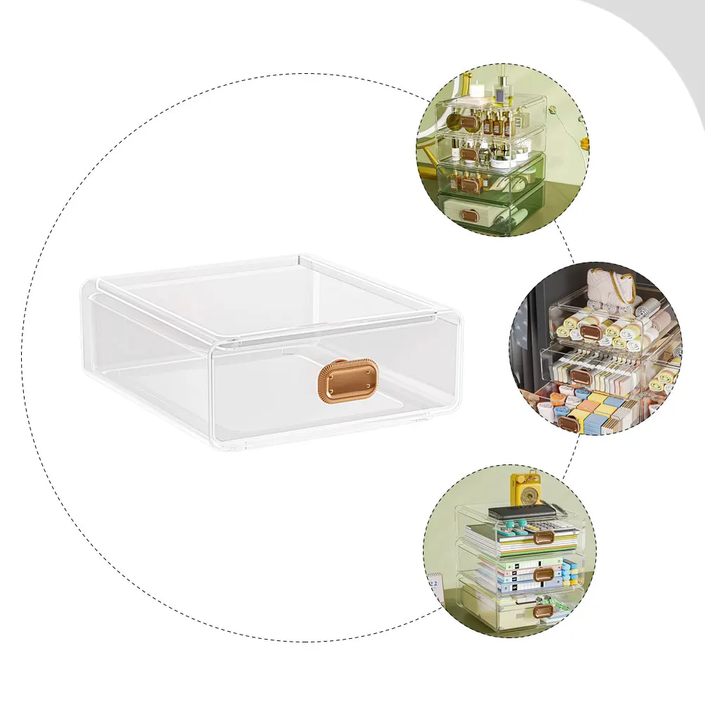 Multifunctional Drawer Type Desktop Storage Box Large Capacity Organizer Transparent Sundries Holder Jewelry Case
Multifunctional Drawer Type Desktop Storage Box Large Capacity Organizer Transparent Sundries Holder Jewelry Case