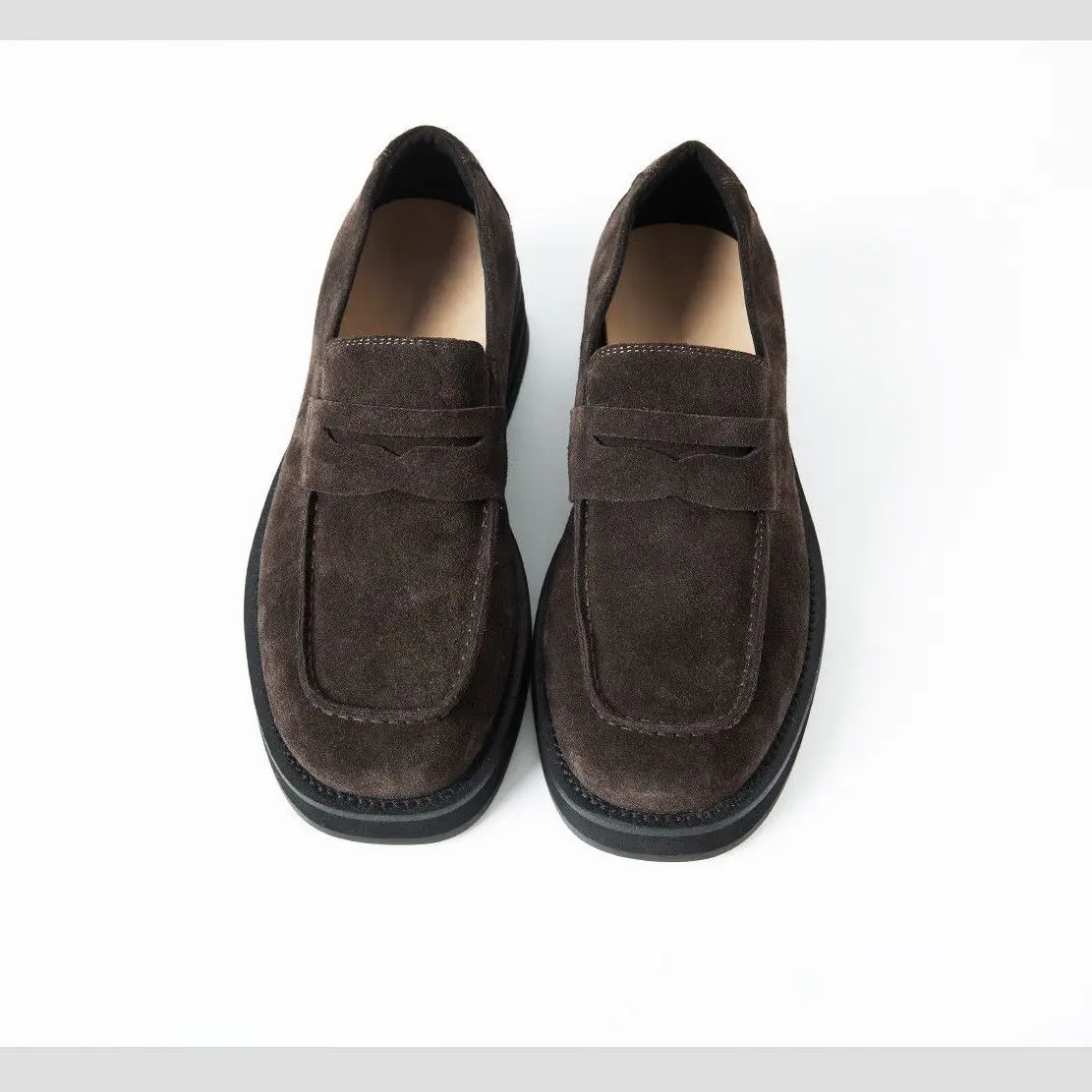 Casual Leather Shoes Men's Loafers Commute Trendy round Head Thick Bottom Heightening Slip-on Elegant Fashion Shoes
Casual Leather Shoes Men's Loafers Commute Trendy round Head Thick Bottom Heightening Slip-on Elegant Fashion Shoes