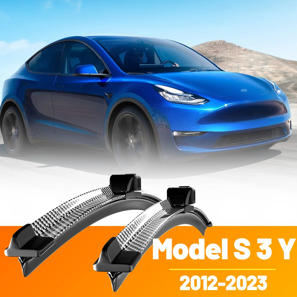 2pcs Front Windshield Windscreen Wiper Blades Carbon Fibre Wipers For Tesla Model S 3 Y 2012-2023 2013 2017 2018 2019 2020 2021
2pcs Front Windshield Windscreen Wiper Blades Carbon Fibre Wipers For Tesla Model S 3 Y 2012-2023 2013 2017 2018 2019 2020 2021