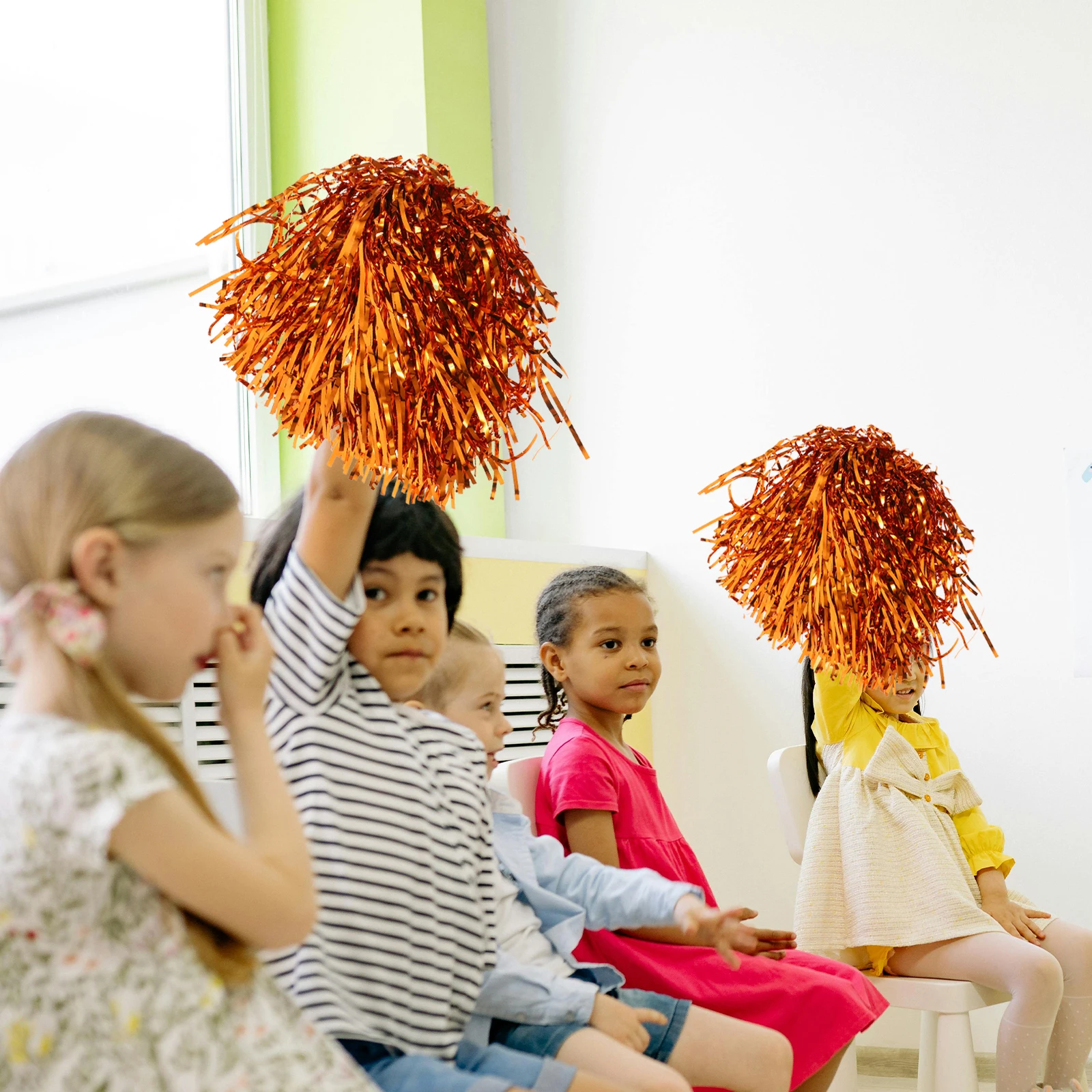 10 шт. помпоны Cheer, многоразовые прочные яркие цвета для приветствия, спортивных мероприятий, танцевальных выступлений, легкий реквизит
10 шт. помпоны Cheer, многоразовые прочные яркие цвета для приветствия, спортивных мероприятий, танцевальных выступлений, легкий реквизит