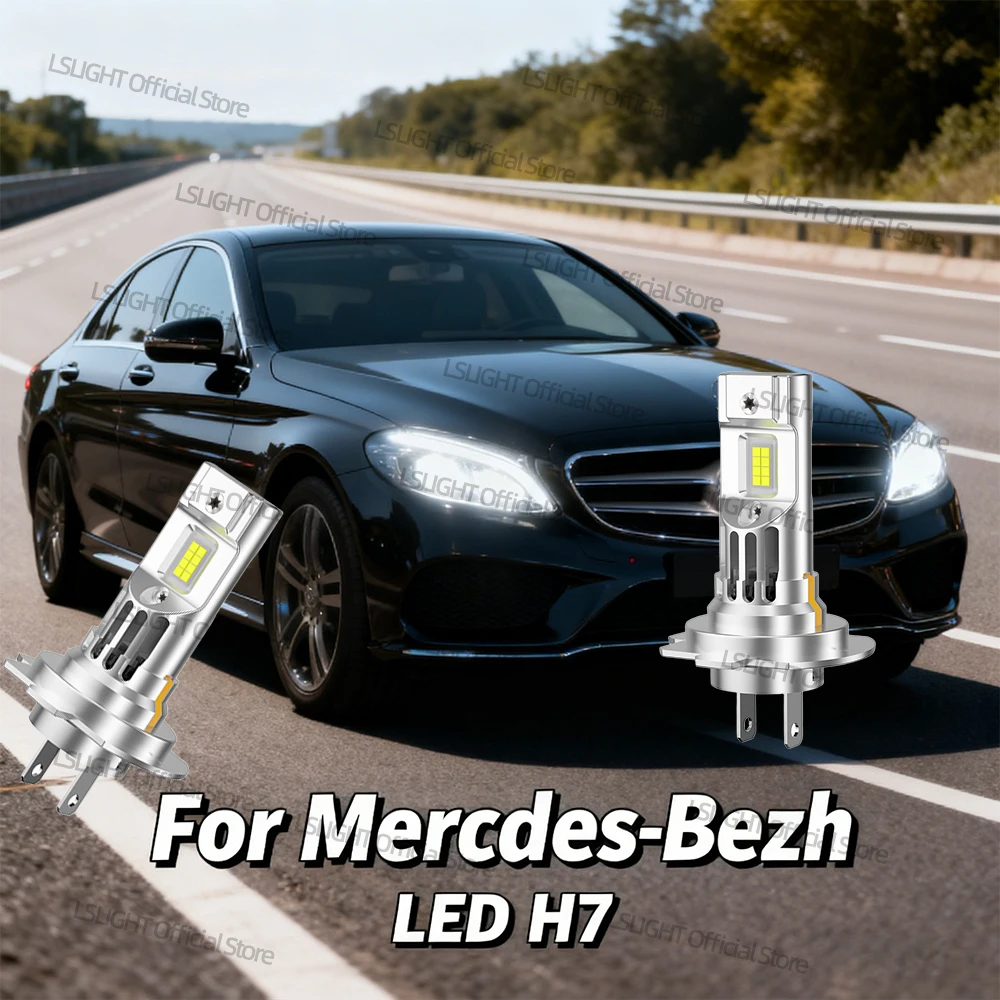 2Pcs LED H7 Headlight Bulbs 30000LM For Mercedes-Benz W169 W176 W204 W205 A209 C209 C207 W246 W211 X164 X166 W166 W251 R171 W221
2Pcs LED H7 Headlight Bulbs 30000LM For Mercedes-Benz W169 W176 W204 W205 A209 C209 C207 W246 W211 X164 X166 W166 W251 R171 W221