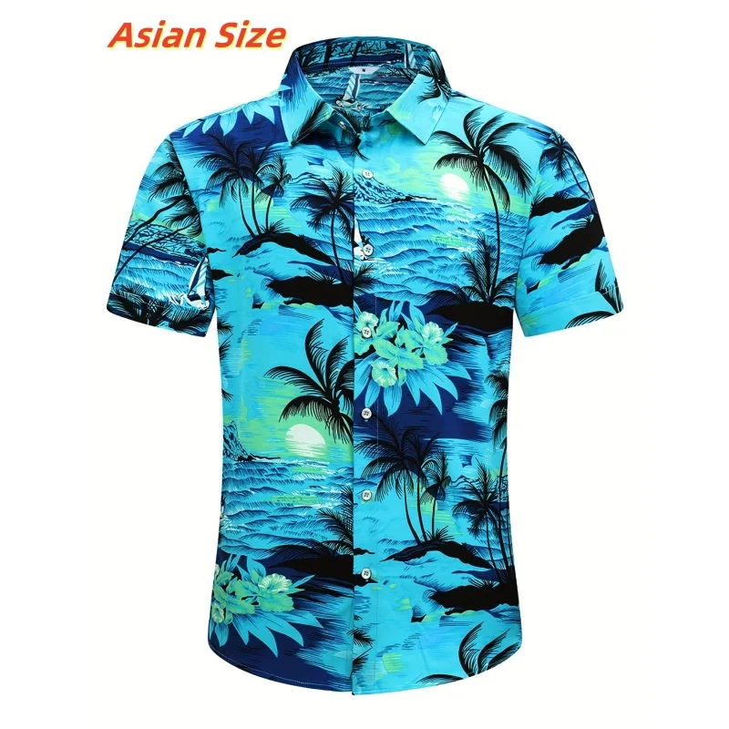 Leaves Flowers Pattern Hawaiian Shirt For Men Colorful Plants 3D Printed Shirts Summer Street Short Sleeves Tops Lapel Blouse
Leaves Flowers Pattern Hawaiian Shirt For Men Colorful Plants 3D Printed Shirts Summer Street Short Sleeves Tops Lapel Blouse