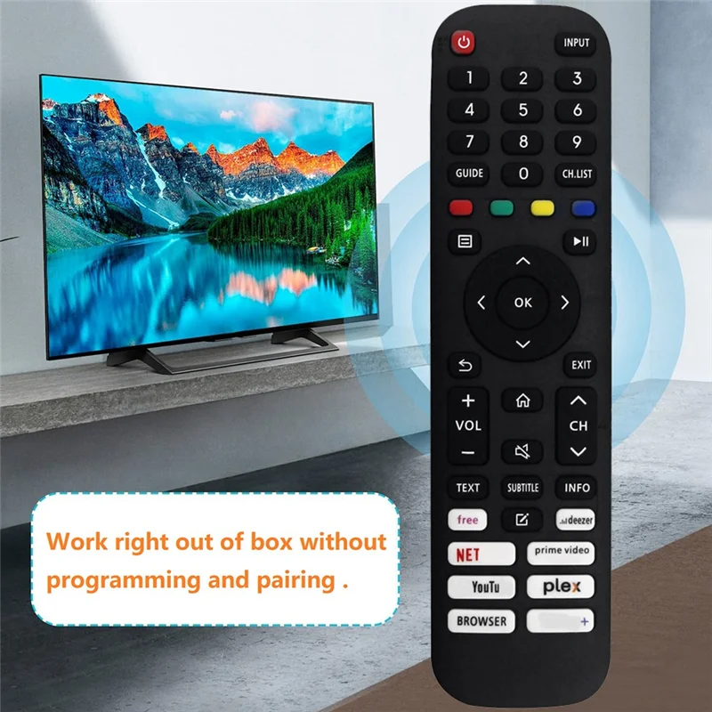 AEE7-Replace EN2ZF30X6 Remote Control For Hisense EN2ZF30X6 LCD TV Remote Control
AEE7-Replace EN2ZF30X6 Remote Control For Hisense EN2ZF30X6 LCD TV Remote Control