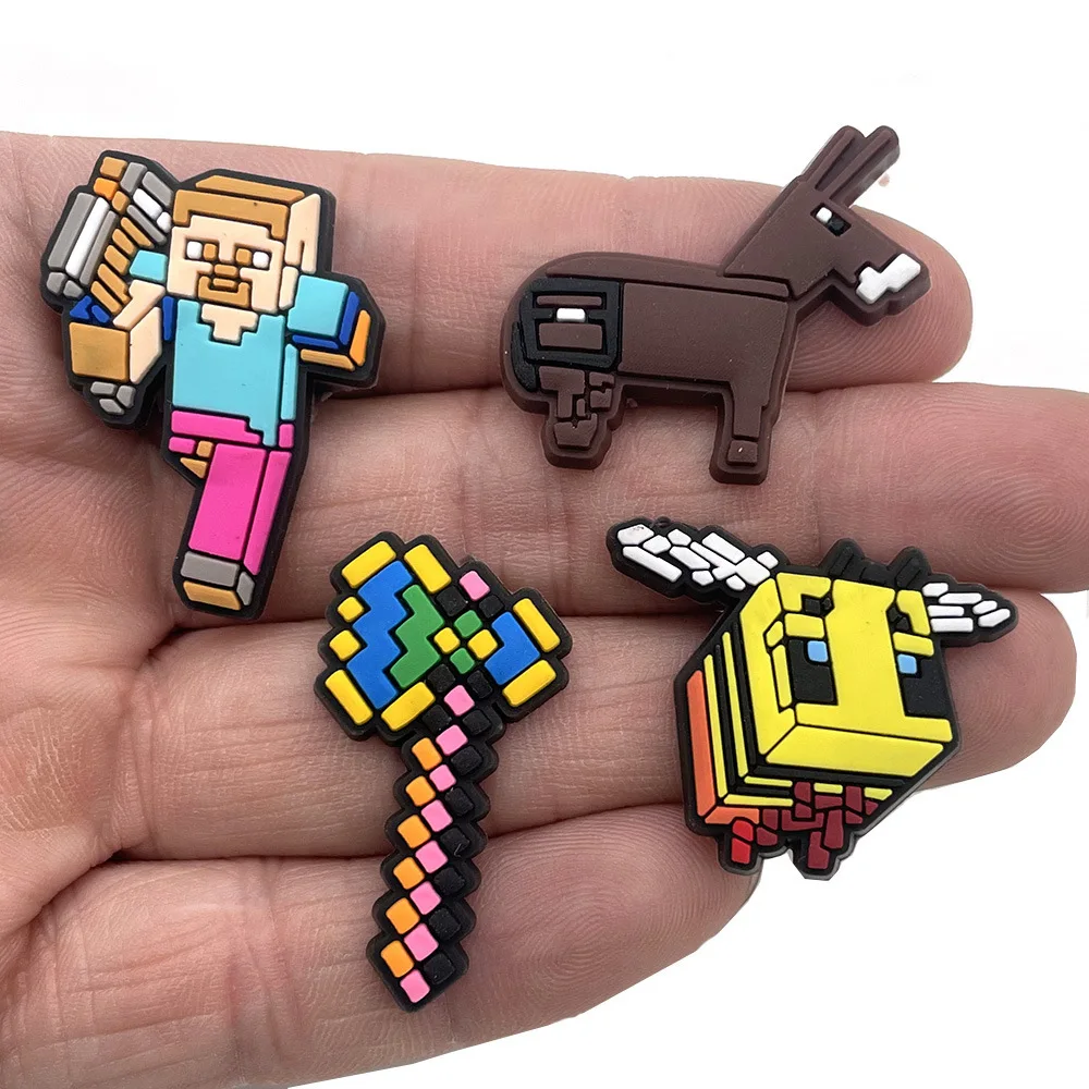 MINECRAFT New Game in My World Series Shoe Charms Accessories for Crocs Sandals DIY Y2k Fashion Toys Anime Cartoon Frind
MINECRAFT New Game in My World Series Shoe Charms Accessories for Crocs Sandals DIY Y2k Fashion Toys Anime Cartoon Frind