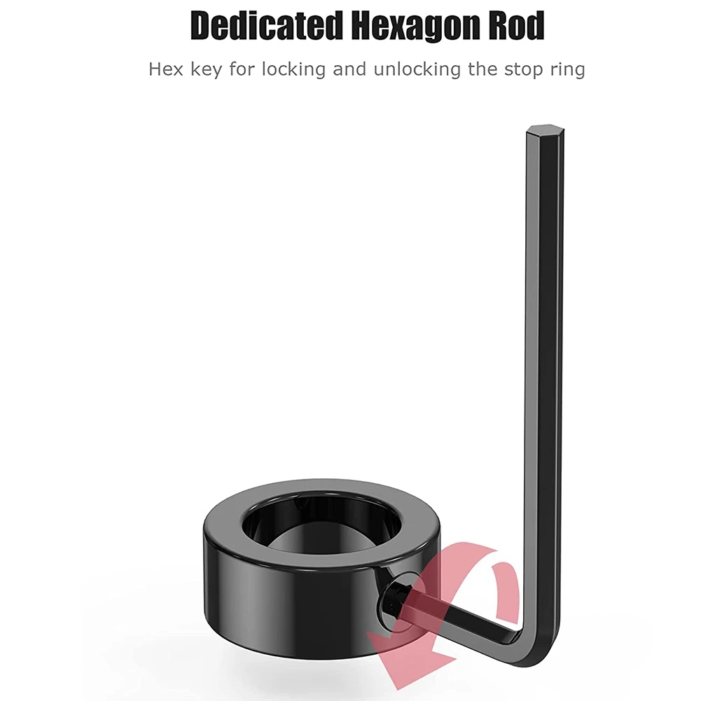 Drill Stop Bit Collar Set, 9PCS Adjustable Drill Depth Stop Collar Limit Ring with Carbon Steel Set for Drill Bits HOT
Drill Stop Bit Collar Set, 9PCS Adjustable Drill Depth Stop Collar Limit Ring with Carbon Steel Set for Drill Bits HOT