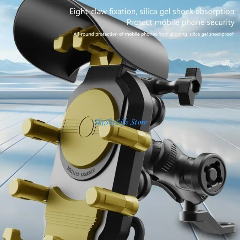 E65E Secure and Stable Bike Phone Mount Stand for Smartphones with Quick Installation
E65E Secure and Stable Bike Phone Mount Stand for Smartphones with Quick Installation