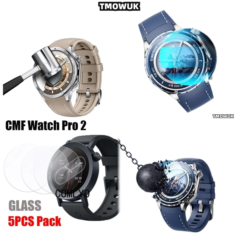 For OPPO Watch X2 For CMF Watch Pro 2 9H Hardness Anti-Scratch Ultra-Thin HD Tempered Glass - Screen Protector
For OPPO Watch X2 For CMF Watch Pro 2 9H Hardness Anti-Scratch Ultra-Thin HD Tempered Glass - Screen Protector