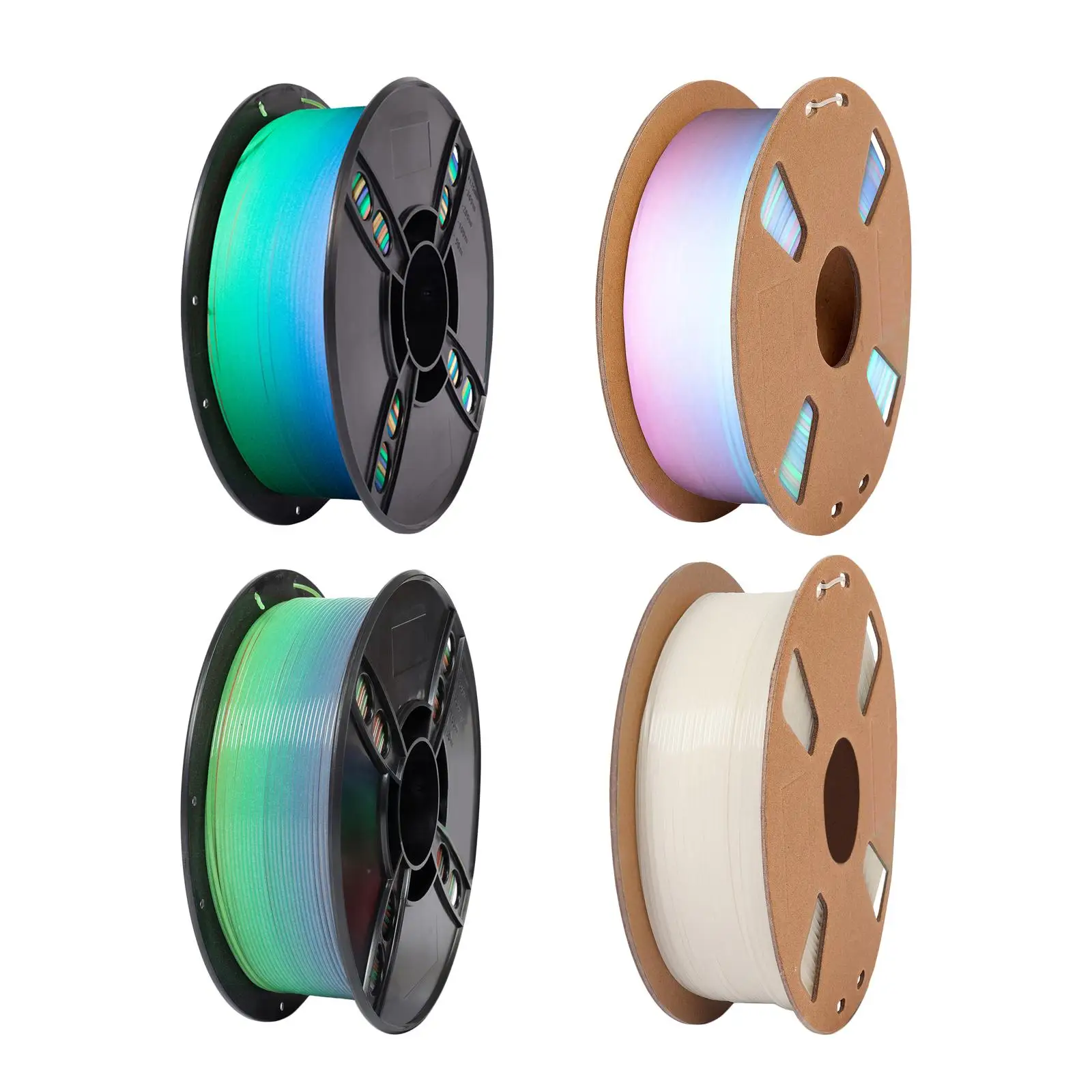Pla 3D Printer Filament Efficient Multi Color Easy Use Premium High Speed Printing Glow in The Dark Rainbow Pla Filament 1.75 mm
Pla 3D Printer Filament Efficient Multi Color Easy Use Premium High Speed Printing Glow in The Dark Rainbow Pla Filament 1.75 mm