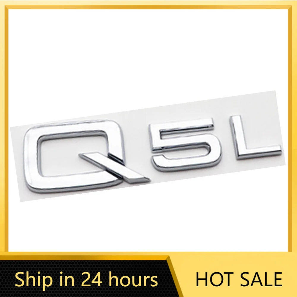 Car Logo Lettering Symbol Rear Trunk Emblem Badge Styling Sticker Silver Auto Decorate Accessories For Audi Q5L
Car Logo Lettering Symbol Rear Trunk Emblem Badge Styling Sticker Silver Auto Decorate Accessories For Audi Q5L