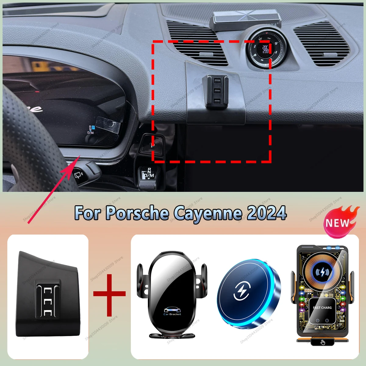 Car Phone Holder vent For Porsche Cayenne 2024 Smart car phone holder Mount Automatic Locking Cell Phone Vehicle-Specific
Car Phone Holder vent For Porsche Cayenne 2024 Smart car phone holder Mount Automatic Locking Cell Phone Vehicle-Specific