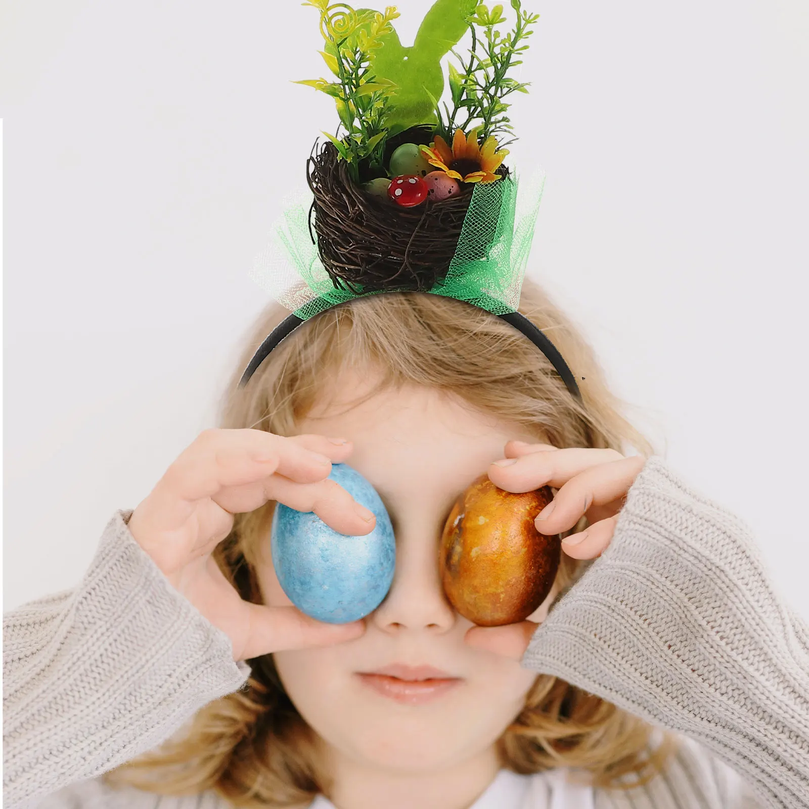 2pcs Bird Nest Headband Easter Party Cosplay Hair Hoop Lovely Decorative Hairband Festival Hair Accessories Costume Party
2pcs Bird Nest Headband Easter Party Cosplay Hair Hoop Lovely Decorative Hairband Festival Hair Accessories Costume Party