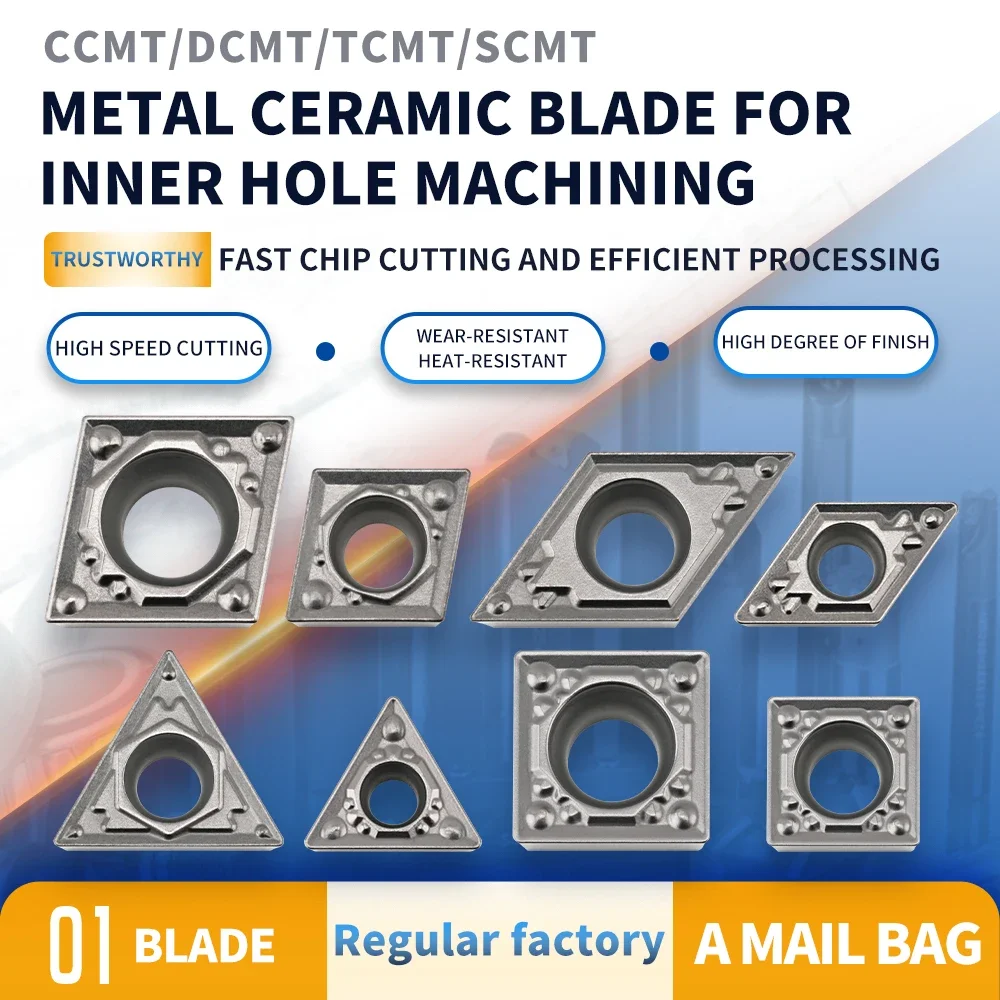High-Strength CCMT060204 DCMT070204 SCMT09T304 TCMT110204 Anti-Chipping Anti-Impact Carbide Inserts for Stainless Steel
High-Strength CCMT060204 DCMT070204 SCMT09T304 TCMT110204 Anti-Chipping Anti-Impact Carbide Inserts for Stainless Steel 