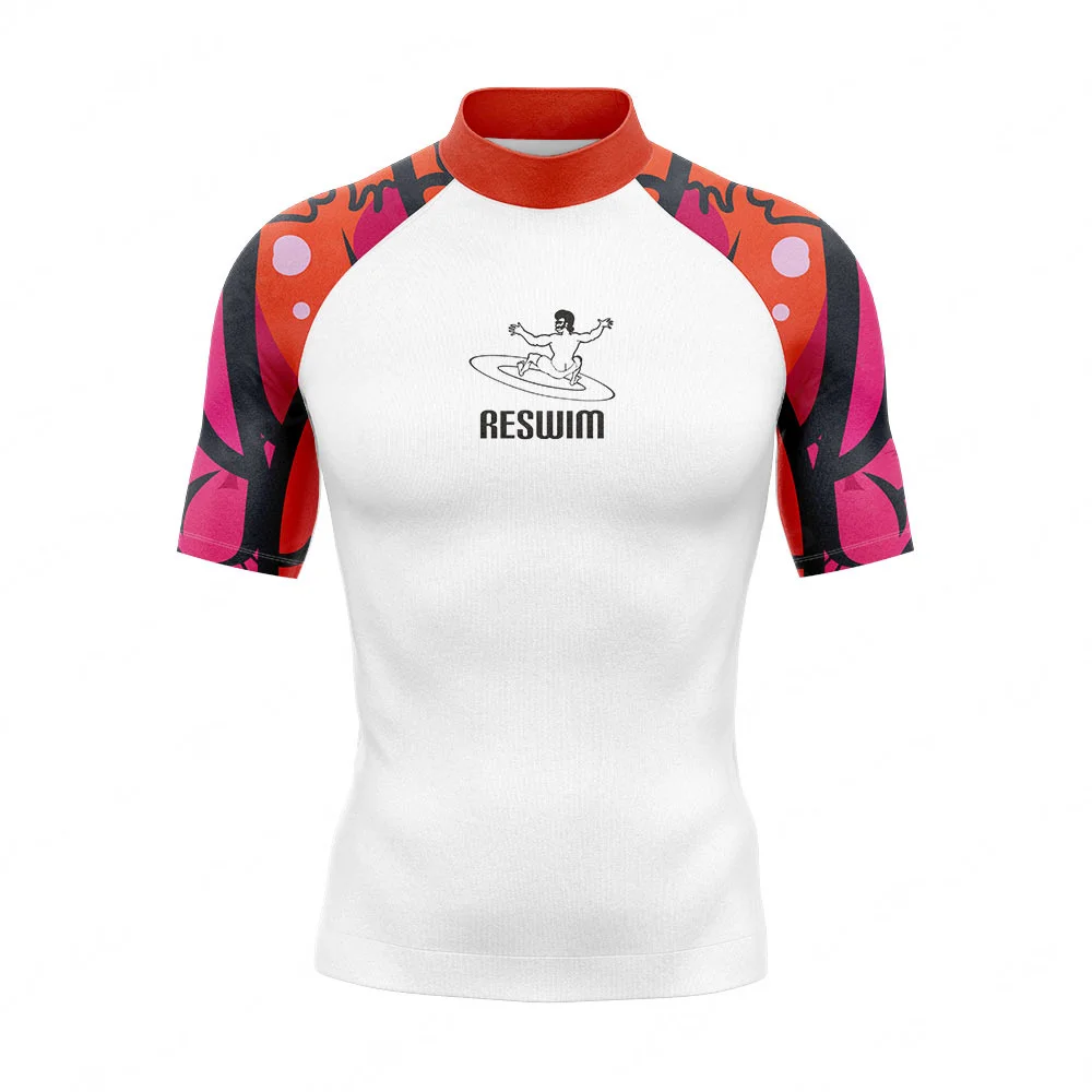 New Mens Uv Protection Swimsuit Short Sleeve Shirt Rash Guard Swimming T-shirt Beach Tight Shirt Bathing Suit Rashguard Swimwear
New Mens Uv Protection Swimsuit Short Sleeve Shirt Rash Guard Swimming T-shirt Beach Tight Shirt Bathing Suit Rashguard Swimwear
