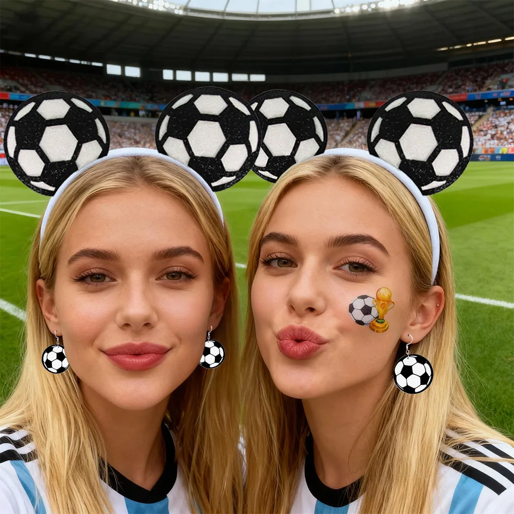 2026 United States, Canada, Mexico, World Cup Decorations, Soccer Headband, Tattoo Stickers, Fan Party
2026 United States, Canada, Mexico, World Cup Decorations, Soccer Headband, Tattoo Stickers, Fan Party
