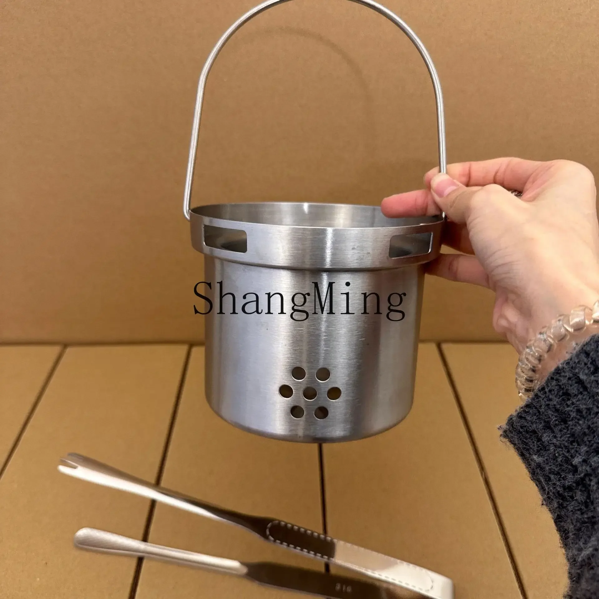 CLL Stainless Steel Mini Household Outdoor Portable BBQ Carbon Alcohol Barbecue Stove
CLL Stainless Steel Mini Household Outdoor Portable BBQ Carbon Alcohol Barbecue Stove