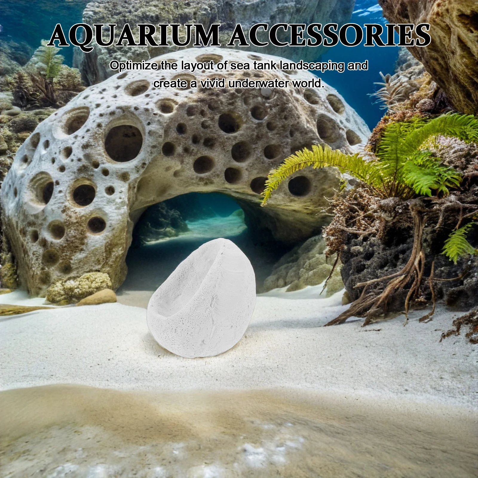 Ceramic Anemone Nest Aquarium Habitat Rock Fish Tank Saltwater Tank Coral Reef Underwater Nesting Aquascaping Underwater Decor
Ceramic Anemone Nest Aquarium Habitat Rock Fish Tank Saltwater Tank Coral Reef Underwater Nesting Aquascaping Underwater Decor