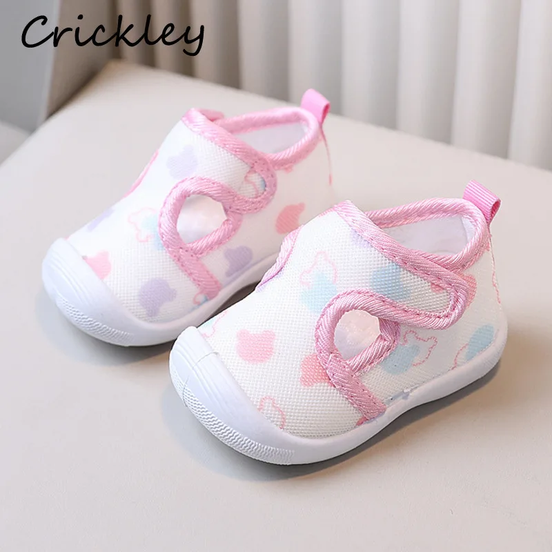 Printed Baby Girls Casual Shoes Spring Summer Mesh Breathable Kids Sneakers Soft Sole Hook Loop Infant Children Sport Sandals
Printed Baby Girls Casual Shoes Spring Summer Mesh Breathable Kids Sneakers Soft Sole Hook Loop Infant Children Sport Sandals