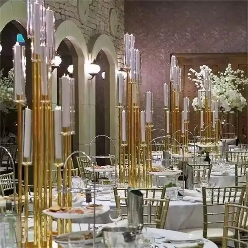 Weddings Party Table Centerpieces Stand Home Hotel Decoration s Gold Glass Candelabra Metal Candlesticks
Weddings Party Table Centerpieces Stand Home Hotel Decoration s Gold Glass Candelabra Metal Candlesticks