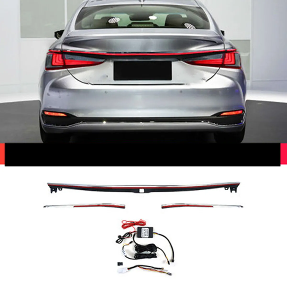 Дополнительный светодиодный тормозной сигнал, задний фонарь для Lexus ES200, модифицированный ES260 ES300, потоковый сигнал поворота, аксессуары для авто
Дополнительный светодиодный тормозной сигнал, задний фонарь для Lexus ES200, модифицированный ES260 ES300, потоковый сигнал поворота, аксессуары для авто
