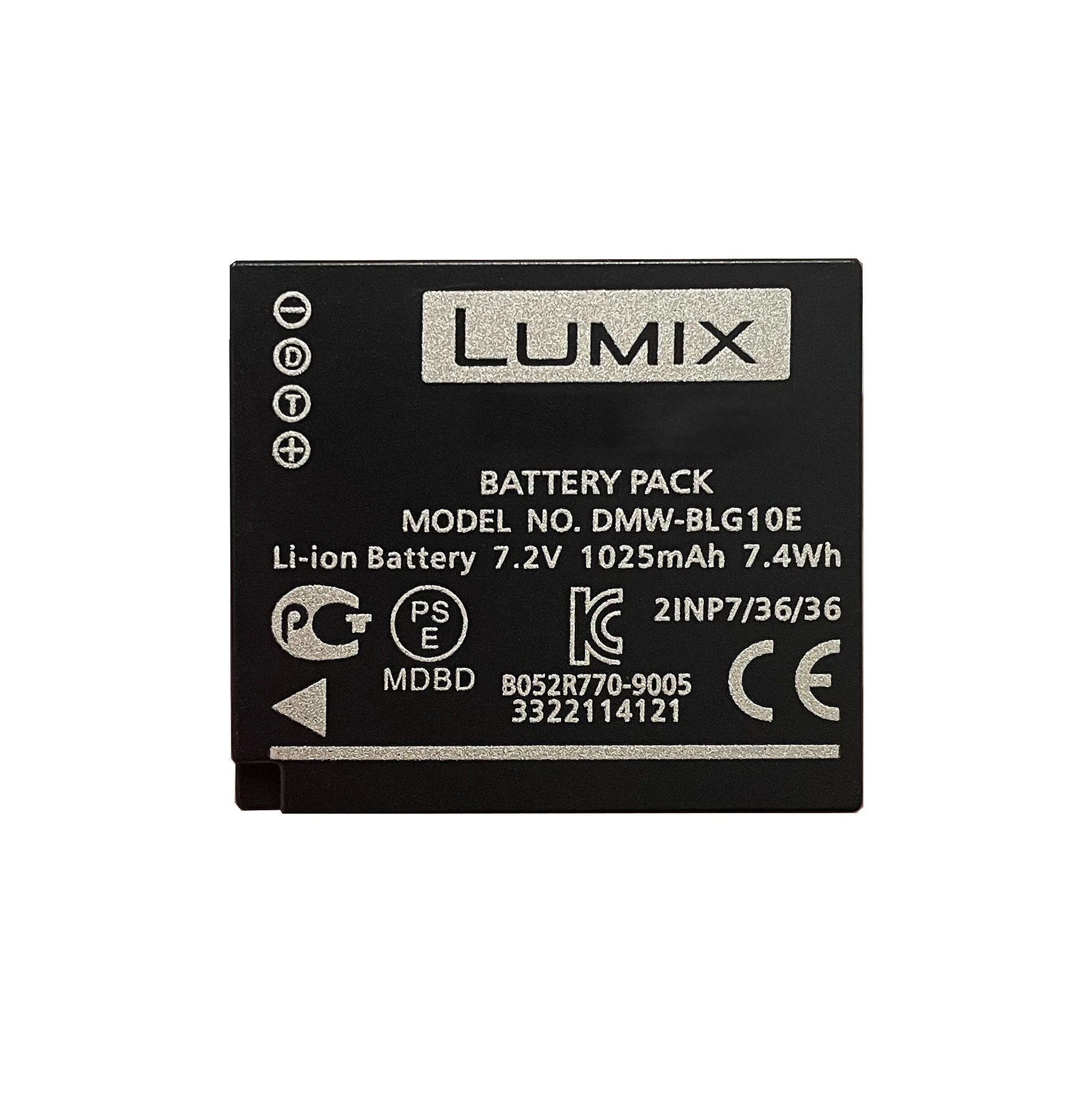 DMW-BLG10E DMW-BLG10 BLG10 BLG10PP Battery for Panasonic Lumix DMC GF6 GX7 GF3 GF5 ZS100 ZS60 LX100 GX85 DC-ZS70 GX80
DMW-BLG10E DMW-BLG10 BLG10 BLG10PP Battery for Panasonic Lumix DMC GF6 GX7 GF3 GF5 ZS100 ZS60 LX100 GX85 DC-ZS70 GX80