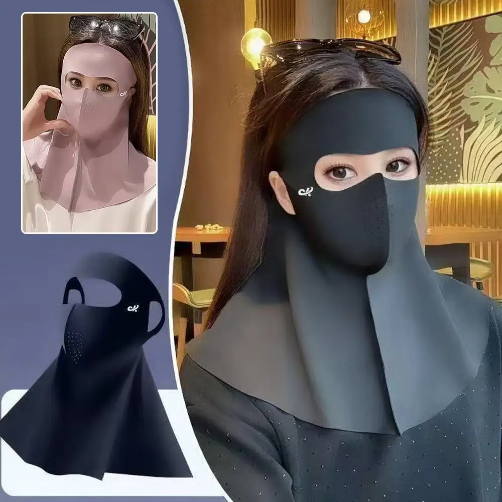 Neck Protection Breathable Neck Scarf Face Mask Cool Ice Silk Sunscree Sunshade Summer Cycling Items Anti-UV Protection Mask
Neck Protection Breathable Neck Scarf Face Mask Cool Ice Silk Sunscree Sunshade Summer Cycling Items Anti-UV Protection Mask