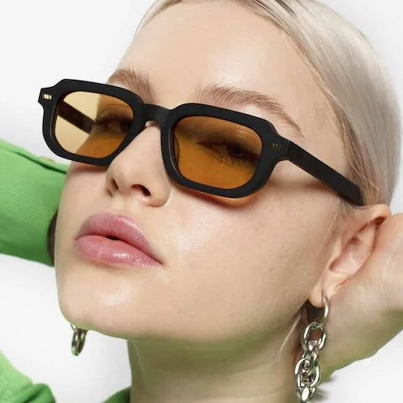 New High-quality Polygon Meter Nail Square Sunglasses Fashion Men Hip Hop Glasses Retro Travel Sunshades Women Driving Eyewear
New High-quality Polygon Meter Nail Square Sunglasses Fashion Men Hip Hop Glasses Retro Travel Sunshades Women Driving Eyewear