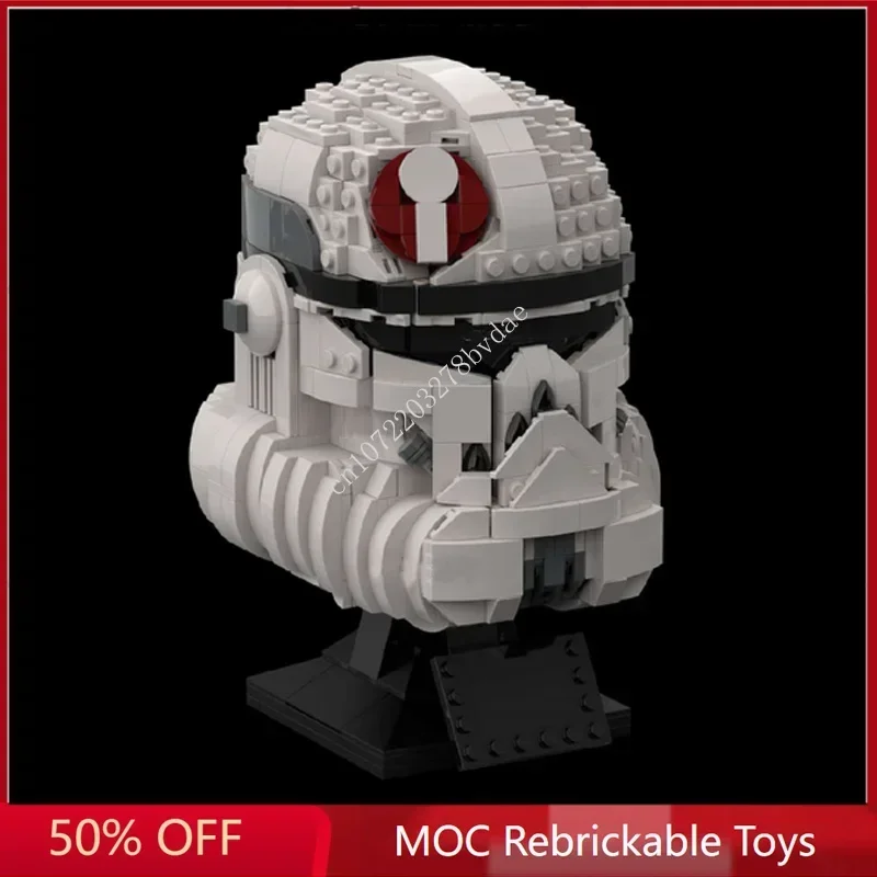962PCS Star Plan MOC Helmet Clone Commander Neyo MOC Space Battle Model Custom Puzzle Architecture Education Assembly Model Toy
962PCS Star Plan MOC Helmet Clone Commander Neyo MOC Space Battle Model Custom Puzzle Architecture Education Assembly Model Toy