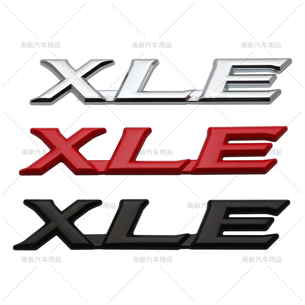 Car Styling 3D XLE Car Metal Alloy RearTrunk Fender Adhesive Badge Body Tailgate Displaceme Emblem For Toyota Sienna
Car Styling 3D XLE Car Metal Alloy RearTrunk Fender Adhesive Badge Body Tailgate Displaceme Emblem For Toyota Sienna