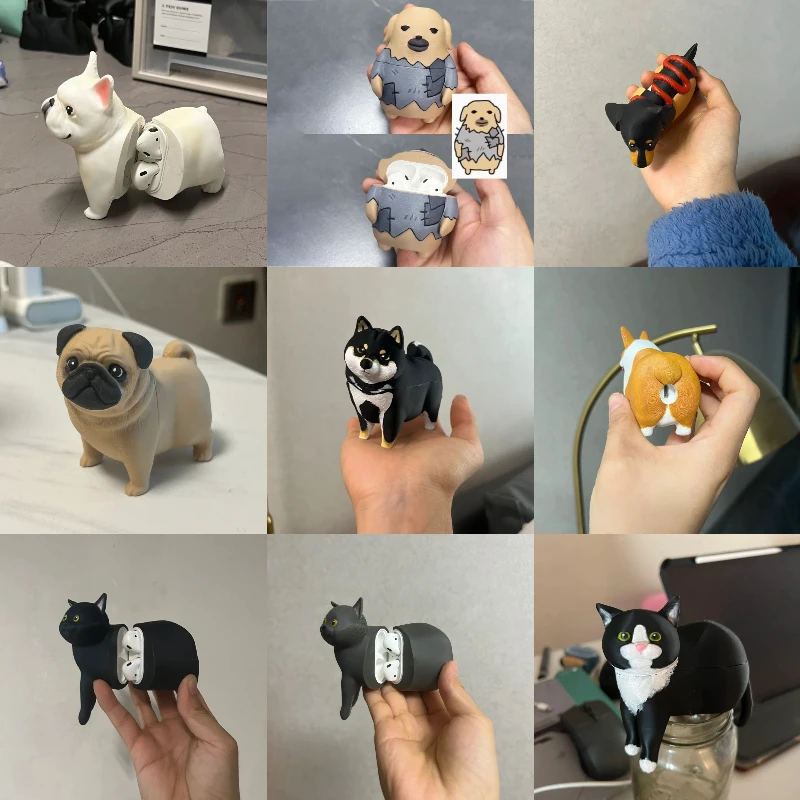 Cartoon AirPods Pro 2 Earphone Cover Case Cute Capybara Dog Cat Earphone Cases AirPods 1 2 3 4 AirPods 4 Case
Cartoon AirPods Pro 2 Earphone Cover Case Cute Capybara Dog Cat Earphone Cases AirPods 1 2 3 4 AirPods 4 Case