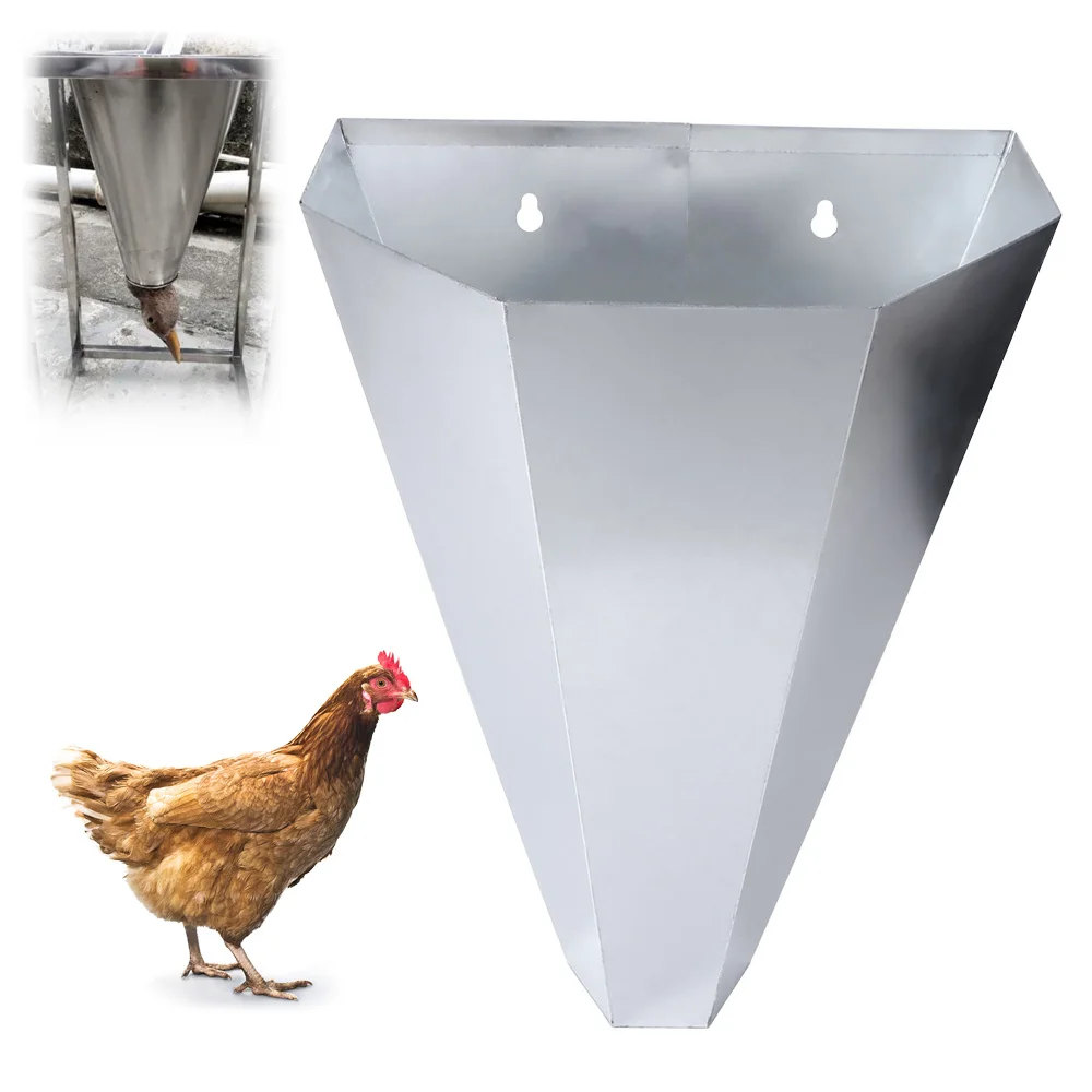 Heavy Type Poultry Restraining Cone Practical Easy To Clean Chicken Cone Metal Durable Poultry Processing Tool Farm Processing
Heavy Type Poultry Restraining Cone Practical Easy To Clean Chicken Cone Metal Durable Poultry Processing Tool Farm Processing