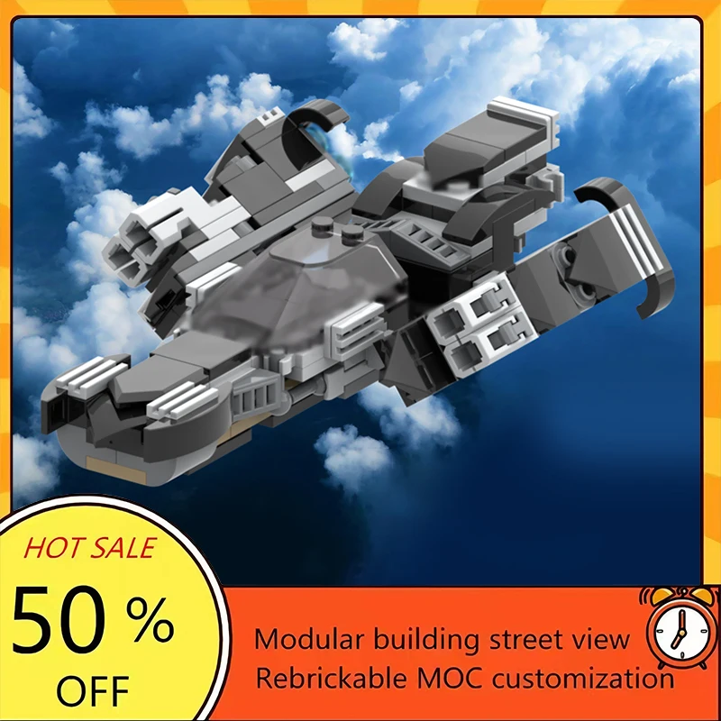 Набор из 158 деталей: Популярная модель космического корабля из фильма «Звездные войны», конструктор MOC, модульные технологичные блоки, подарок на праздник, игрушка для сборки, детский набор
Набор из 158 деталей: Популярная модель космического корабля из фильма «Звездные войны», конструктор MOC, модульные технологичные блоки, подарок на праздник, игрушка для сборки, детский набор