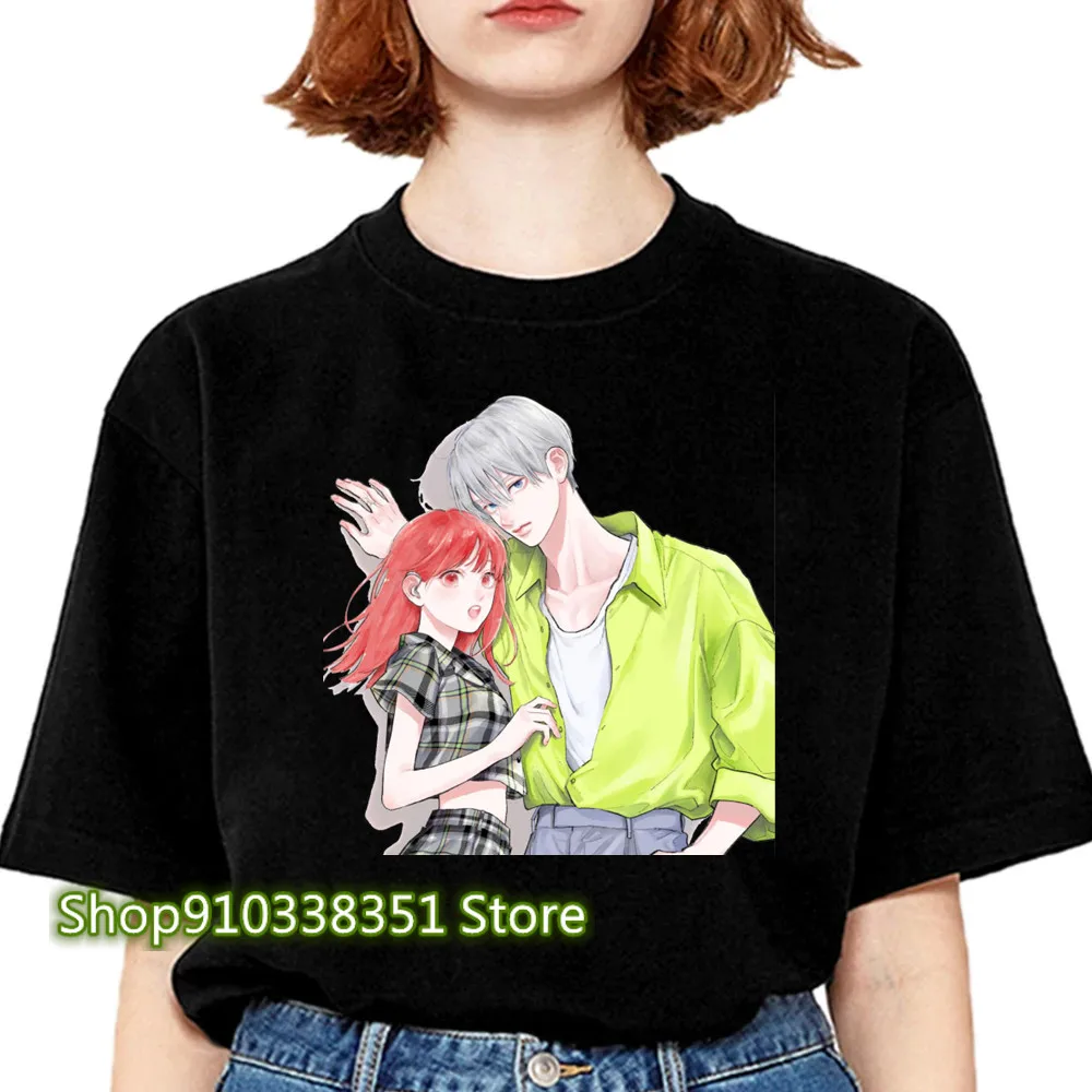 Cartoon Yubisaki To Renren Printed T Shirt Women Anime T Shirt Top 90s Female Short Sleeve Yuki Itose Itsuomi Nagi Graphic Tee
Cartoon Yubisaki To Renren Printed T Shirt Women Anime T Shirt Top 90s Female Short Sleeve Yuki Itose Itsuomi Nagi Graphic Tee