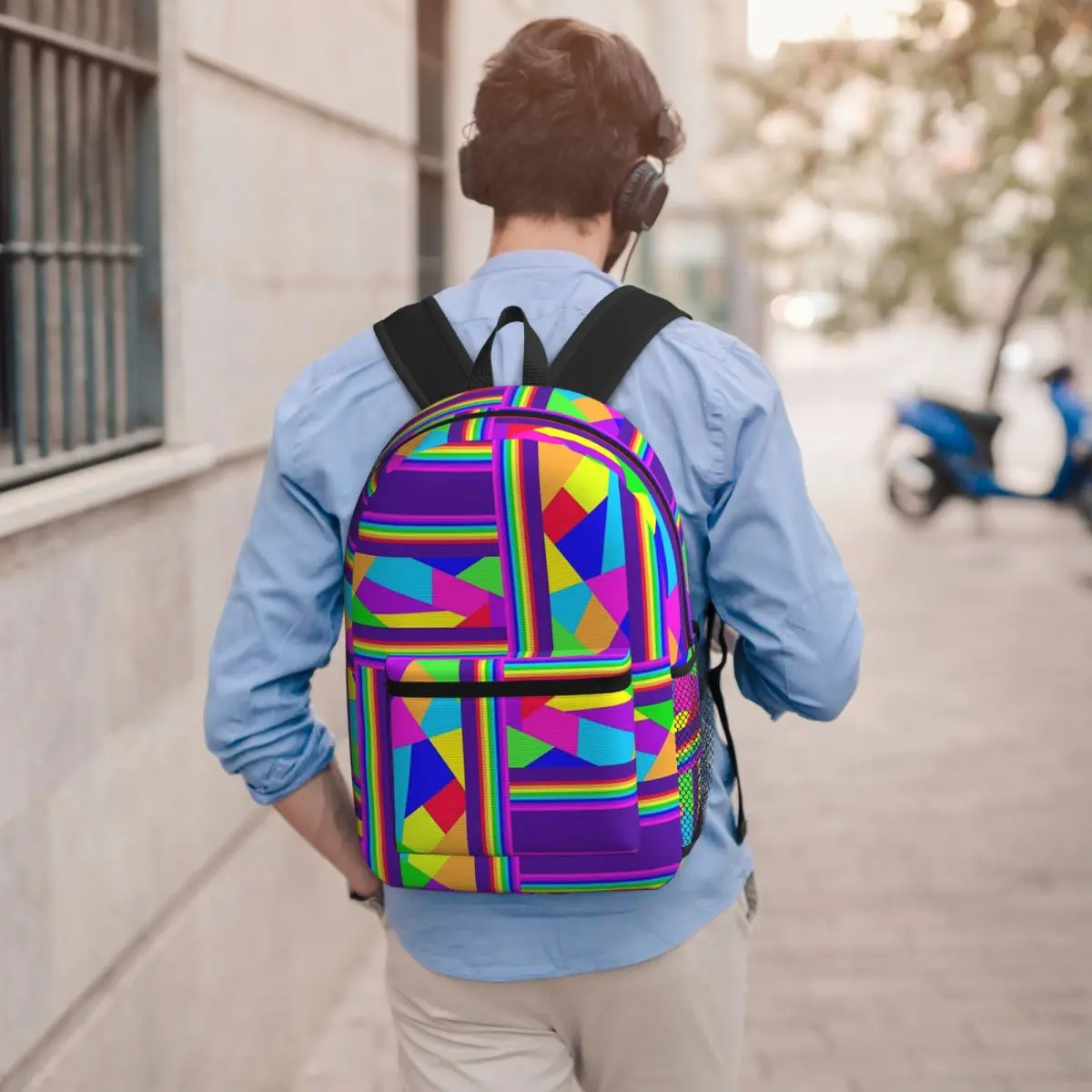 Carnival Shards Mosaics Mardi Gras Masquerade Backpack Student BookBag Kids School Bag Laptop Shoulder Bags for Men Women
Carnival Shards Mosaics Mardi Gras Masquerade Backpack Student BookBag Kids School Bag Laptop Shoulder Bags for Men Women