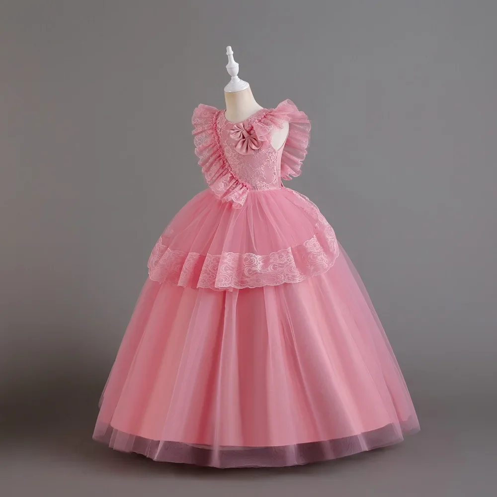 Tulle Flower Girls Dress For Weddings Party Children's Princess Pageant Long Prom Gown Kids Formal Evening Frocks 5-12Y
Tulle Flower Girls Dress For Weddings Party Children's Princess Pageant Long Prom Gown Kids Formal Evening Frocks 5-12Y