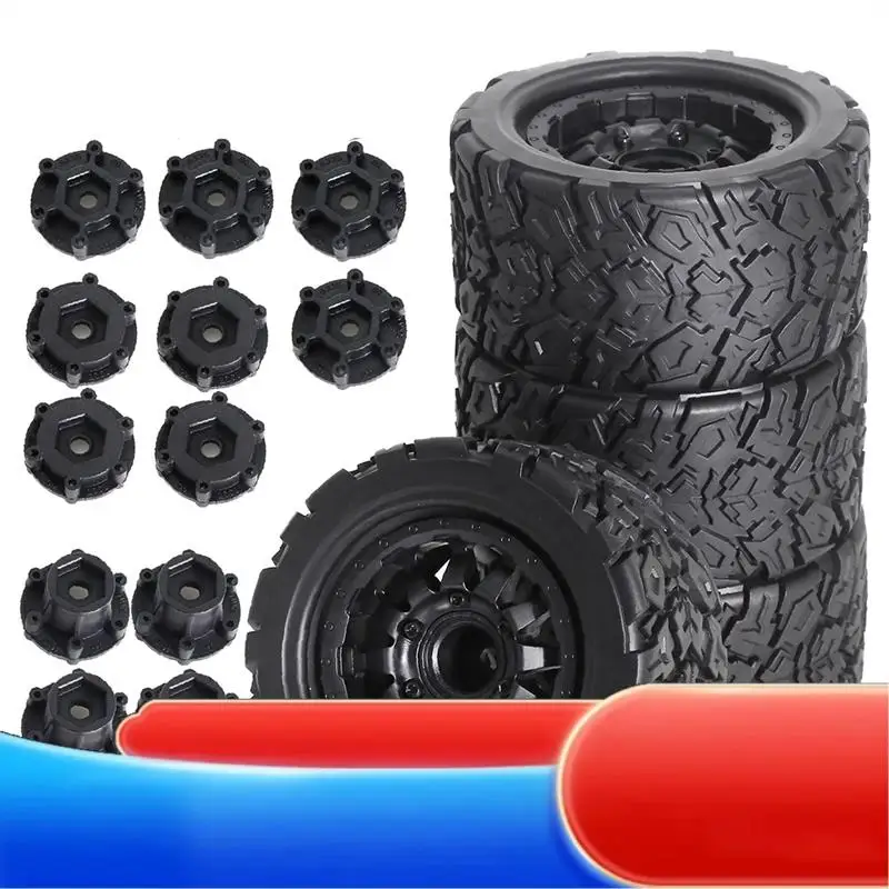 4 шт. 110 мм 1/10 Monster-Stunt Truck шина 12 мм и 14 мм шестигранная для TRAXXAS/MAXX ARRMA Granite/KRATON/Outcast/Tamiya-X65A
4 шт. 110 мм 1/10 Monster-Stunt Truck шина 12 мм и 14 мм шестигранная для TRAXXAS/MAXX ARRMA Granite/KRATON/Outcast/Tamiya-X65A