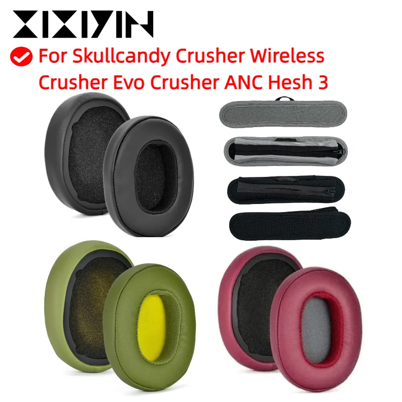 For Skullcandy Crusher Wireless Crusher Evo Crusher ANC Hesh 3 Ear Pads Headphone Earpads Earpads Ear Pad Cushion Earmuff Cover
For Skullcandy Crusher Wireless Crusher Evo Crusher ANC Hesh 3 Ear Pads Headphone Earpads Earpads Ear Pad Cushion Earmuff Cover