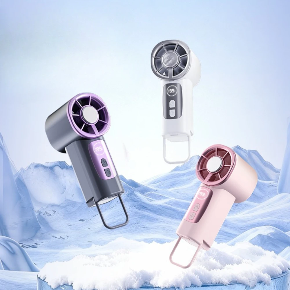 2026 Mini Turbo Cooling Fan with Ice Cooling 199 Speed Adjustable LED Display USB Rechargeable Portable Clip Fan Design
2026 Mini Turbo Cooling Fan with Ice Cooling 199 Speed Adjustable LED Display USB Rechargeable Portable Clip Fan Design