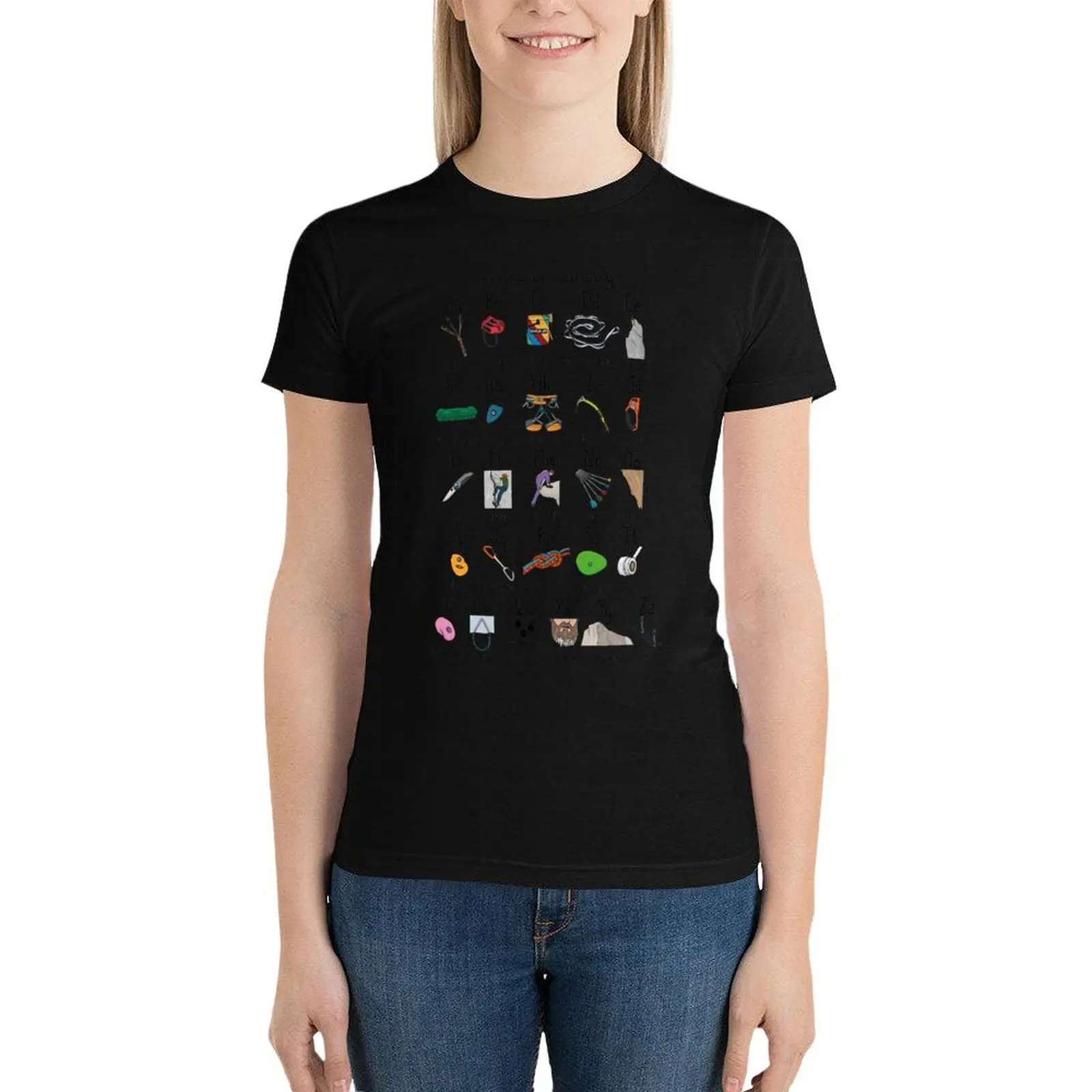 A to Z of Climbing T-Shirt summer tops summer clothes oversized workout shirts for Women
A to Z of Climbing T-Shirt summer tops summer clothes oversized workout shirts for Women