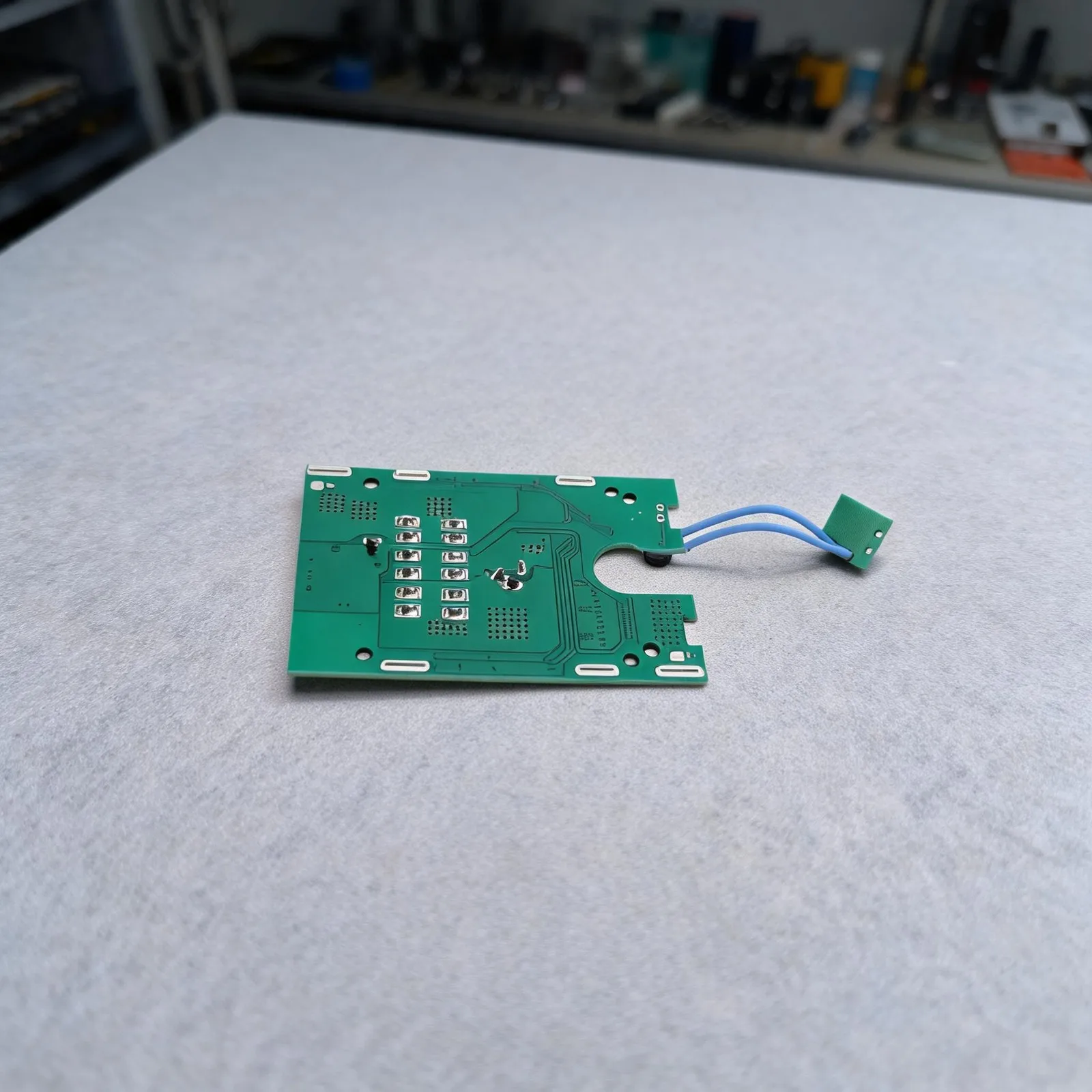 Green ABS Metal Lithium Battery Protection Board With Bilateral Lamp For Power Tools Drill Wrench Grinder Safety Accessory
Green ABS Metal Lithium Battery Protection Board With Bilateral Lamp For Power Tools Drill Wrench Grinder Safety Accessory