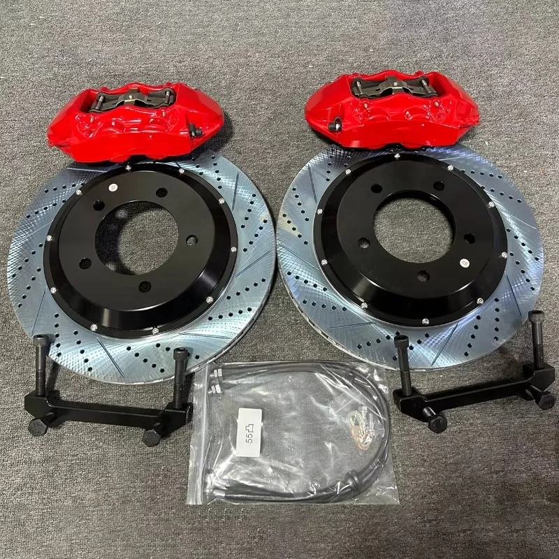 Hot Sale Customized GT4 Racing Brake Kit 4 Pot Calipers 17 18 19 Inch Rims 345/380mm Disc for Camry HILUX Prius
Hot Sale Customized GT4 Racing Brake Kit 4 Pot Calipers 17 18 19 Inch Rims 345/380mm Disc for Camry HILUX Prius