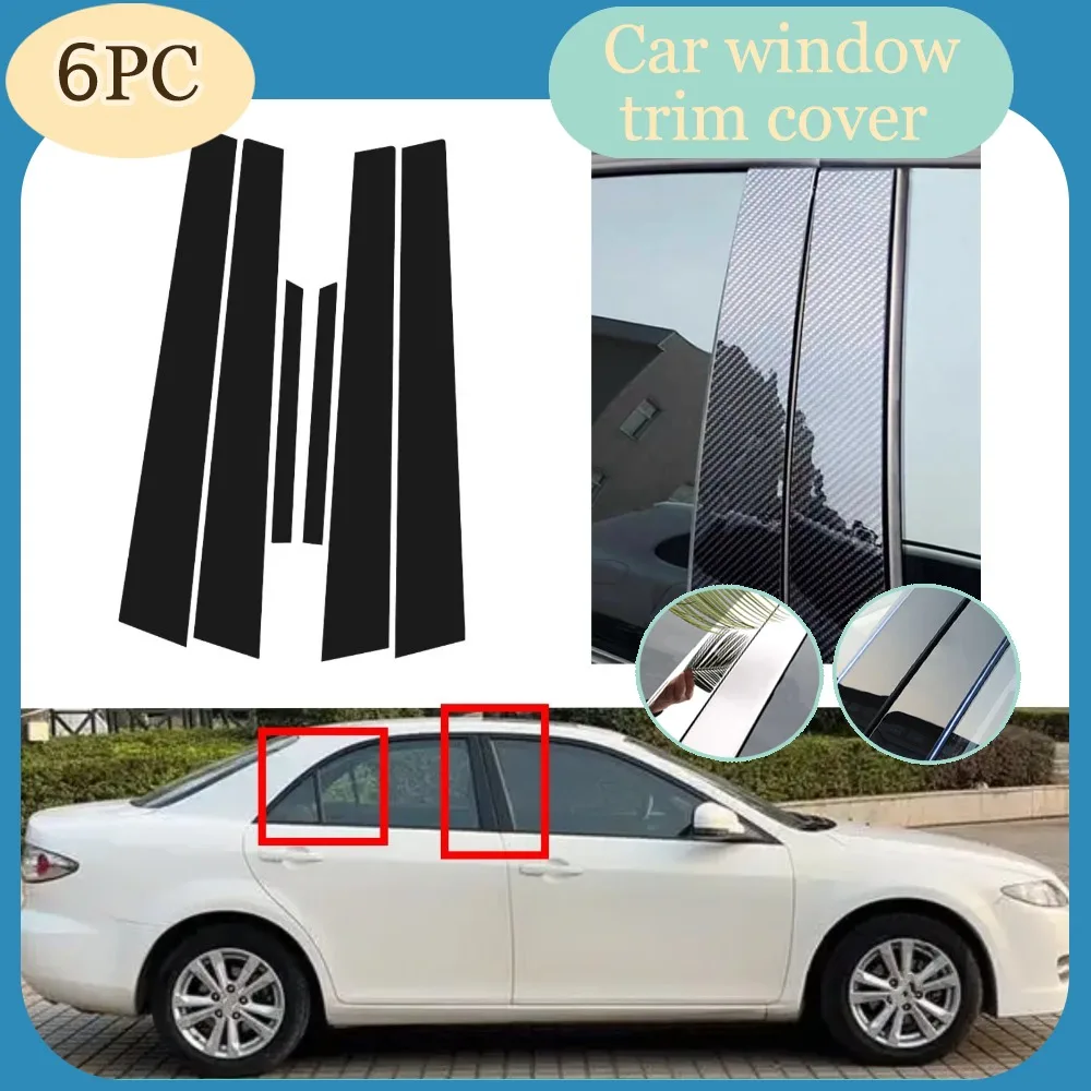 Glossy Black Pillar Post Carbon Fiber Fit For Mazda 6 2002-2015 2003 2004 2005 2006 Window Door Deal B CCover Sticker
Glossy Black Pillar Post Carbon Fiber Fit For Mazda 6 2002-2015 2003 2004 2005 2006 Window Door Deal B CCover Sticker