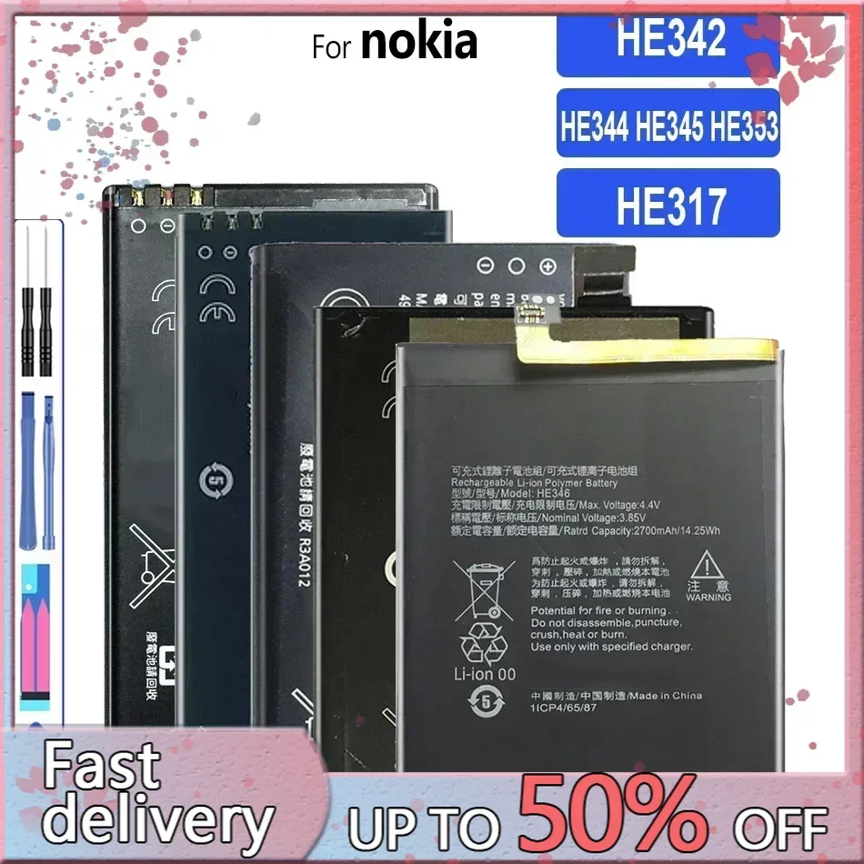 HE342 HE344 HE345 HE346 Аккумулятор для телефона Nokia X6 2018 6.1 7 Plus TA 1099 X5 1109 5.1 Аккумуляторы 2-го поколения
HE342 HE344 HE345 HE346 Аккумулятор для телефона Nokia X6 2018 6.1 7 Plus TA 1099 X5 1109 5.1 Аккумуляторы 2-го поколения